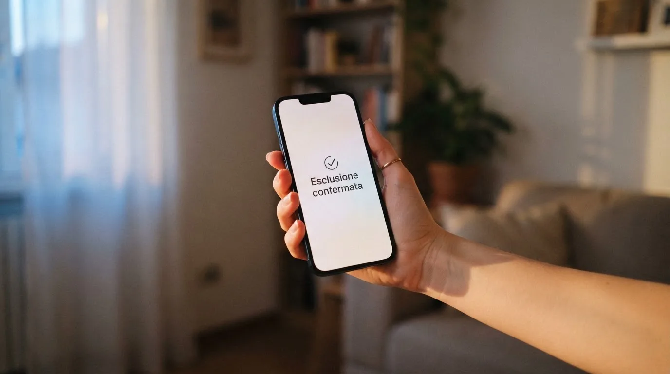 Mano che tiene uno smartphone accanto a una finestra, luce serale tranquilla — casino online con algoritmo unbiased